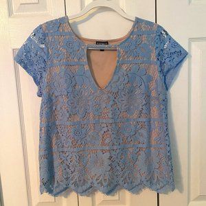 Express Lace Cropped Top